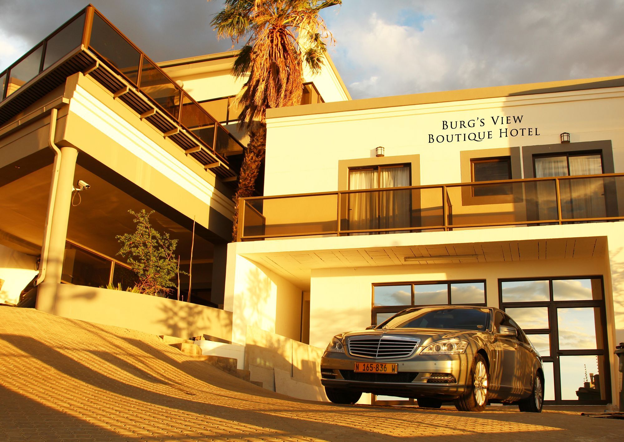 Burg'S View Boutique Hotel Windhoek Exteriér fotografie